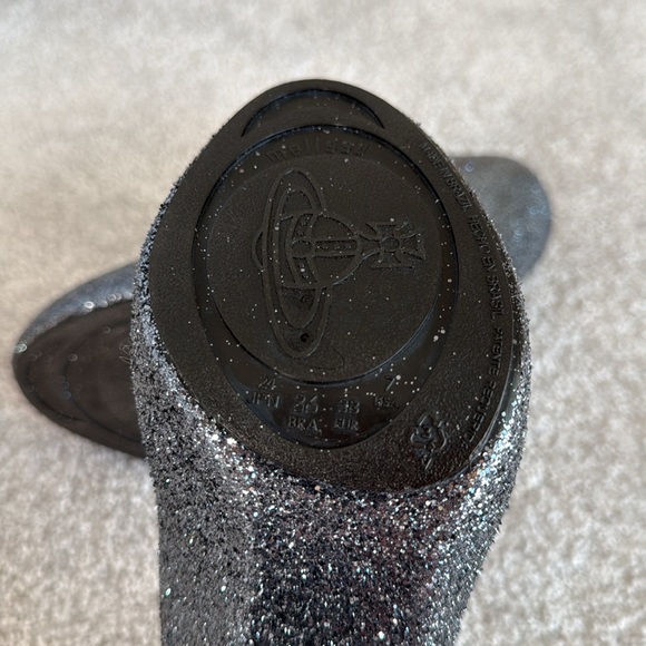 COPY - NEW Never Worn Vivienne Westwood Anglomania x Melissa - Glitter Skyscrap… - Picture 10 of 10